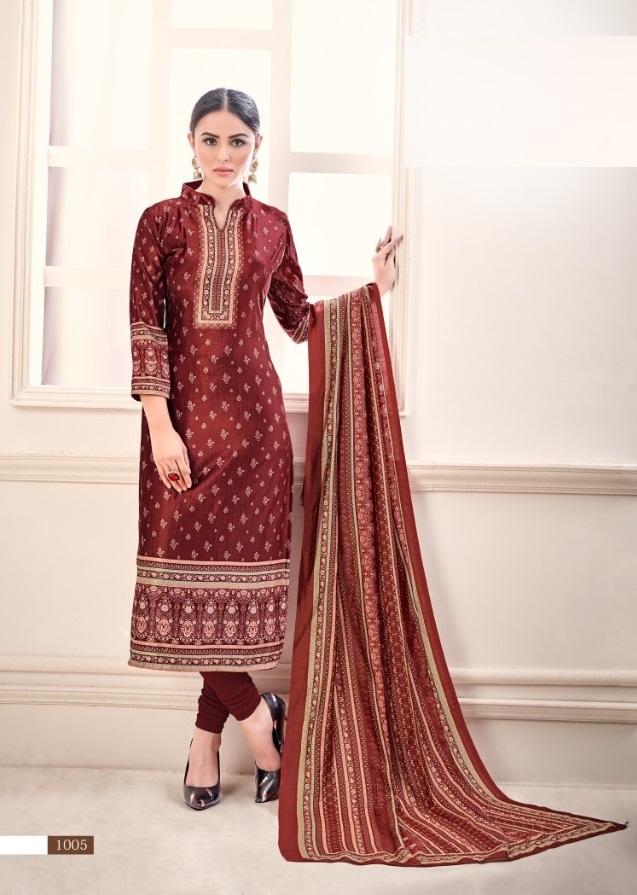 Nariti Pure Velvet Digital Prints Salwar Suit