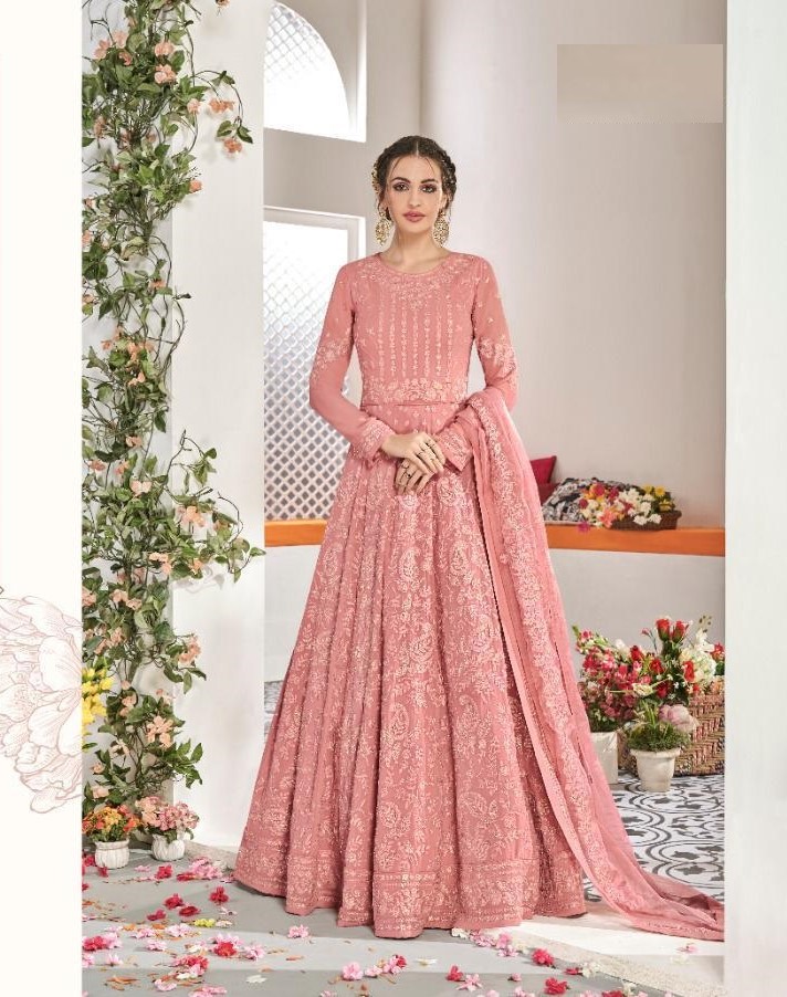 Arihant Designer Gown With Dupatta