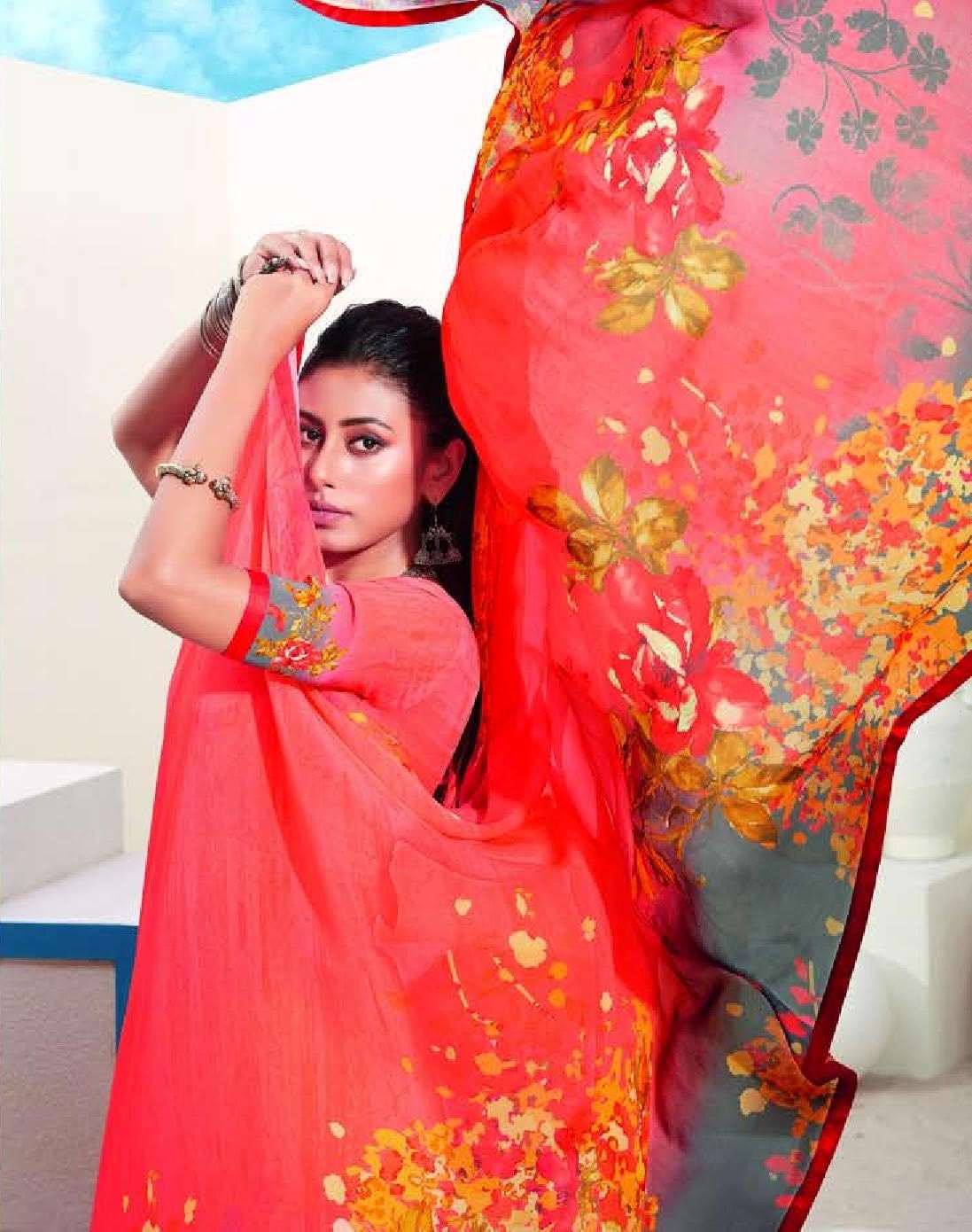 Vishal Presents Glimpse Vol-3 3069 - 3092 Series Soft Weaving Fancy Beautiful Designer Casual Wear Saree Collection