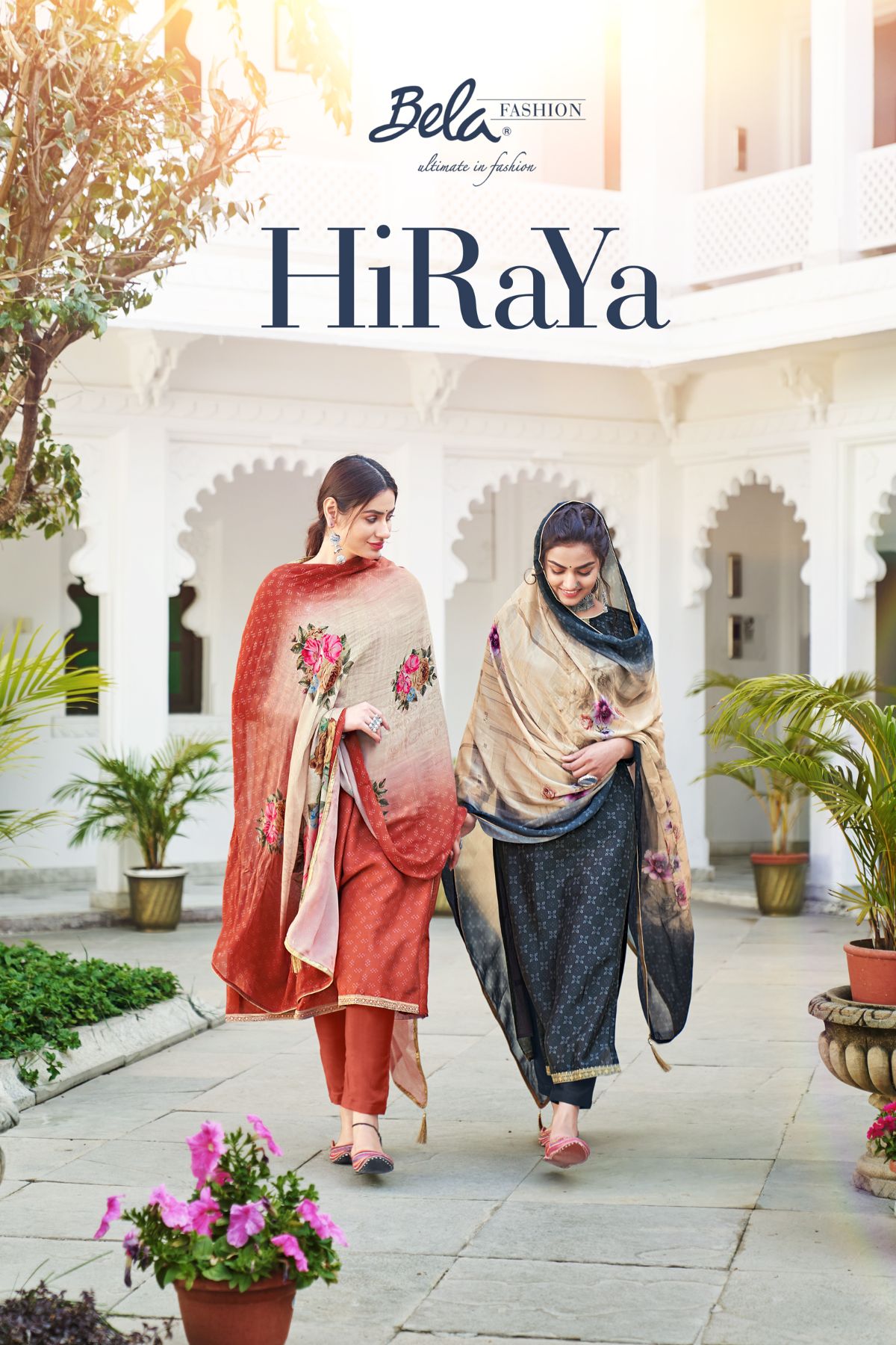 Bela Fashion Presents Hiraya 1854-1862 Series Upada Silk Fancy Salwar Suit Collection
