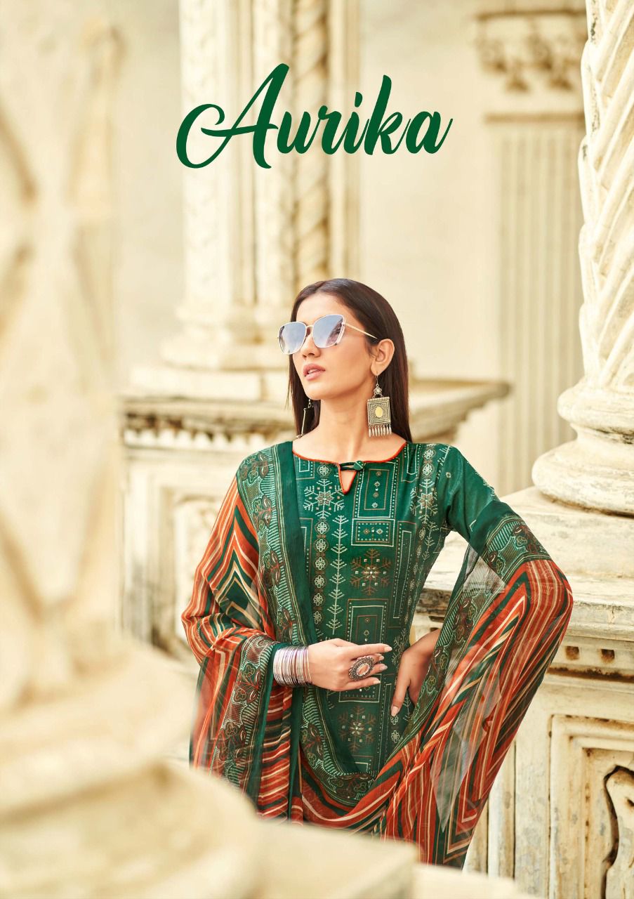 Sargam Prints Presents Aurika 278-001 To 278-008 Indian Women Salwar Kameez Suit Collection At Wholesale Price