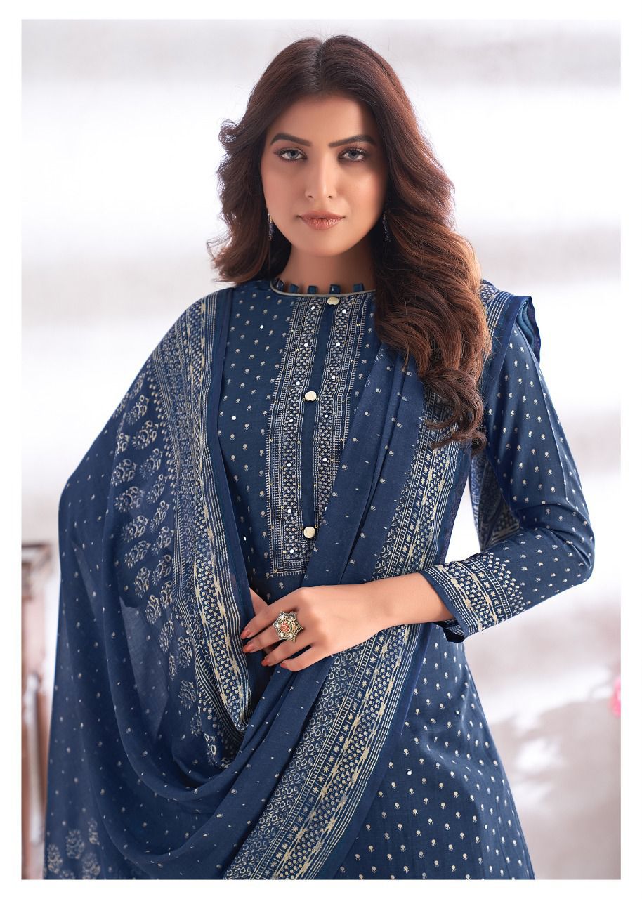 Bela Presents Gracia Dno 2147 Series Designer Pakistani Casual Wear Suit At Wholesale Price
