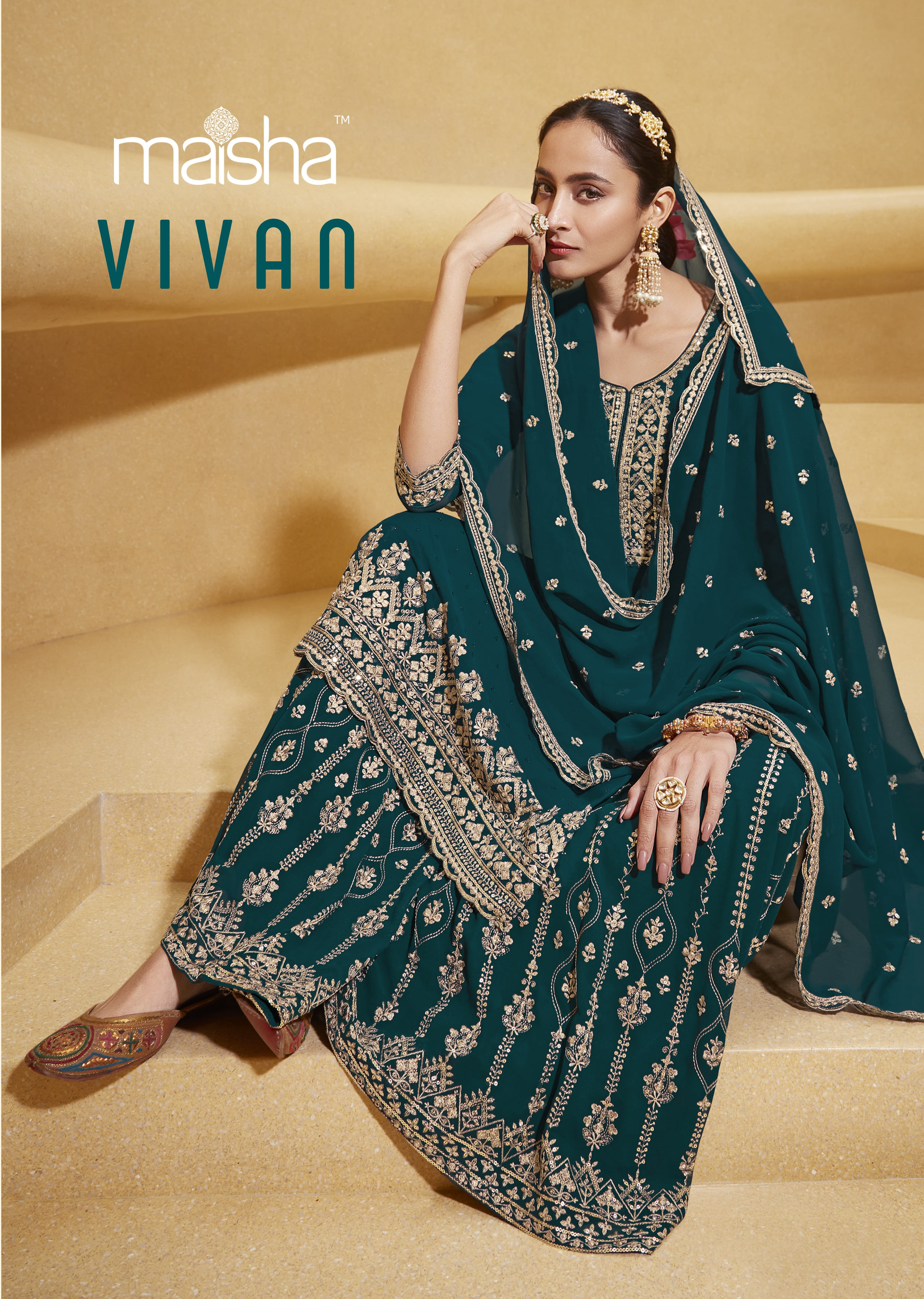 Maisha Presents Vivan 11067 - 11072 Series Designer Indian Pakistani Salwar Kameez Suit Party Festive Wear At Wholesale Price
