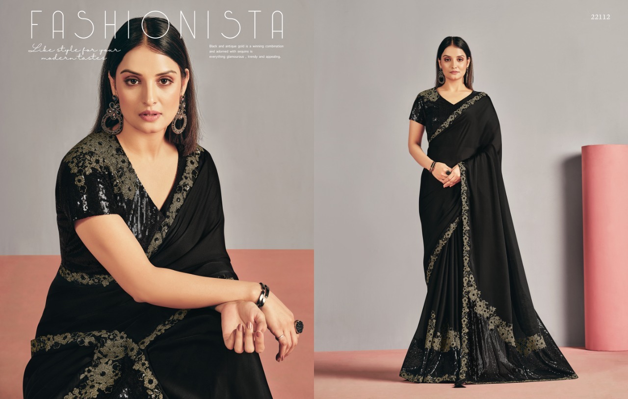 Mahotsav Presents Zeina 22104 - 22116 Series Designer Pakistani Saree Party Wear At Wholesale Price