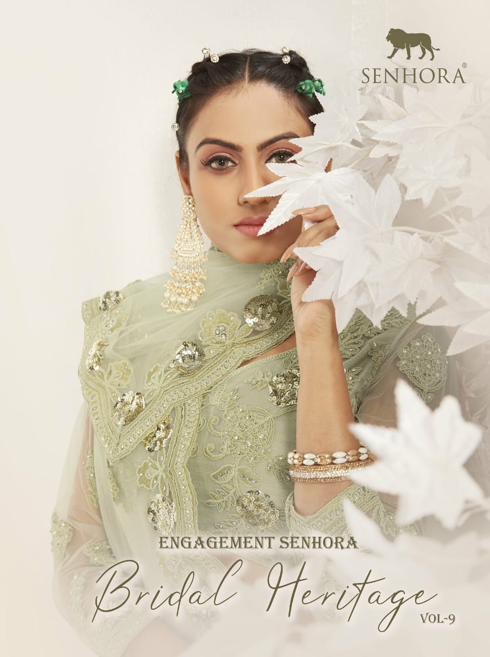 Senhora Presents Engagement Senhora Bridal Heritage Vol-9 2022 To 2025 Series Indian Pary Wear Lehenga Choli Collection At Wholesale Price