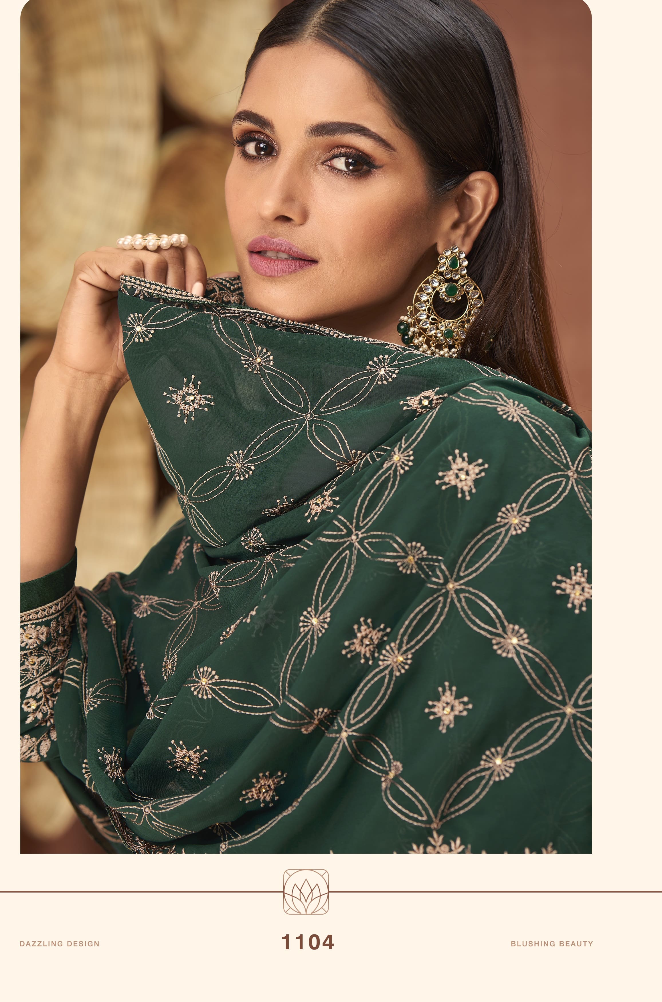 Zubeda Presents Rauzan 1101 - 1104 Series Indian Designer Pakistani Salwar Kameez Suit Festive Wear At Wholesale Price