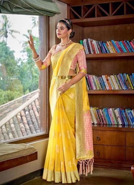 BALAJI EMPORIUM PRESENTS AAKRITHI 1001-1006 SERIES INDIAN WOMEN COTTON SAREES COLLECTION AT WHOLESALE RATE N245