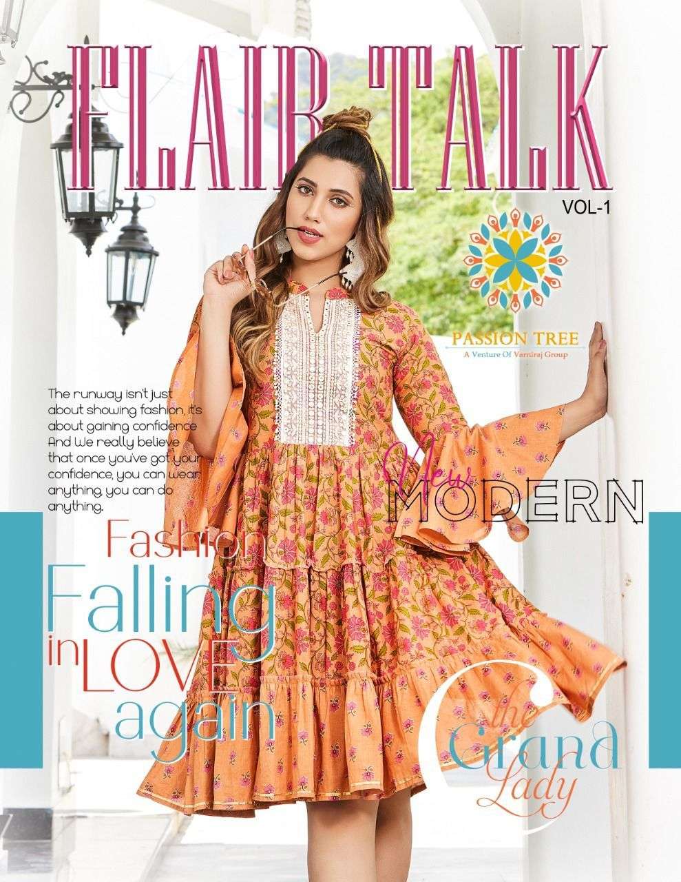 PASSION TREE PRESENTS FLAIR TALK 1001-1006 SERIES COTTON PRINTS PARTY WEAR TOPS COLLECTION AT WHOLESALE PRICE N805