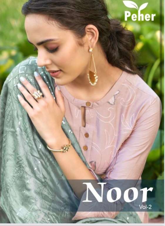 PEHER PRESENTS NOOR 1017-1022 SERIES FANCY SILK DESIGNER SUITS STICTHED COLLECTION AT WHOLESALE RATES N666