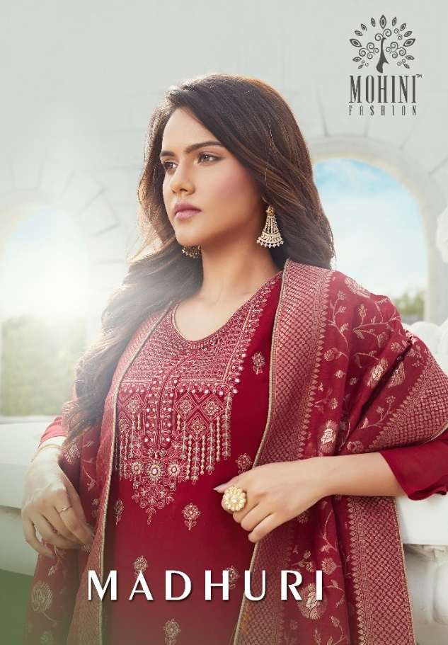 MOHINI PRESENTS MADHURI 2401-2404 SERIES GEORGETTE PARTY WEAR SALWAR SUITS COLLECTION AT WHOLESALE PRICE N930