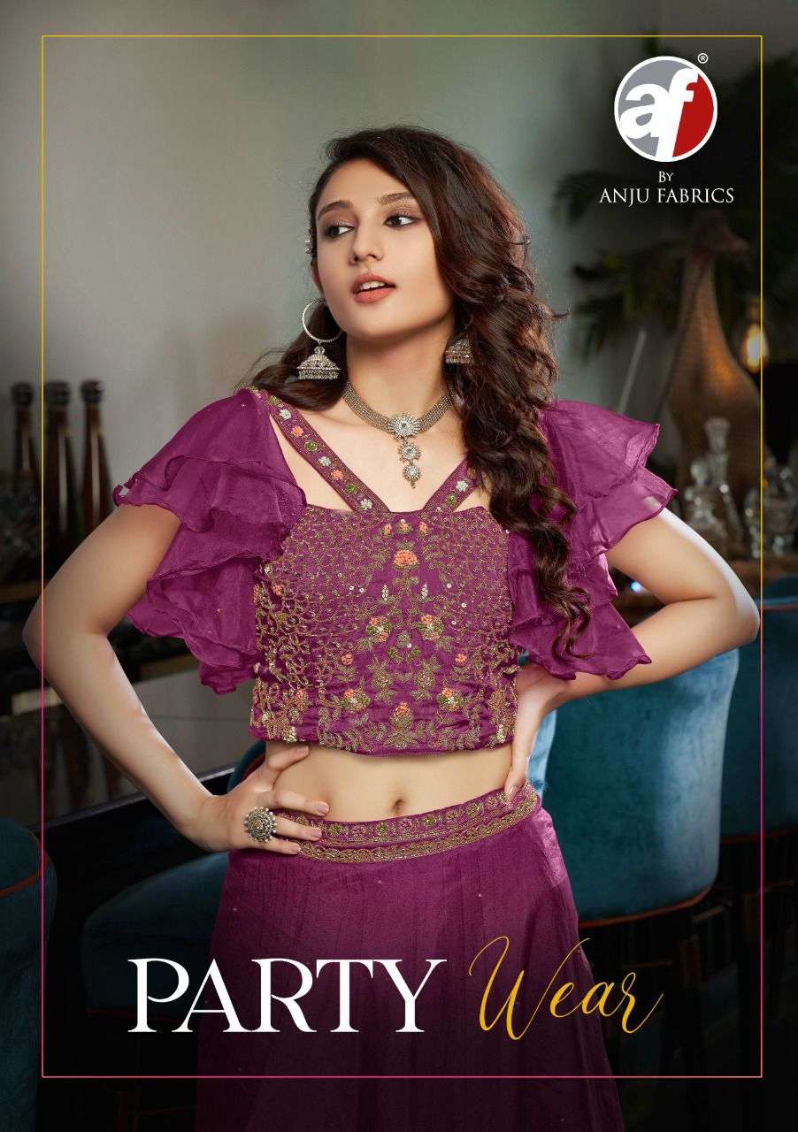 ANJU FABRICS PRESENTS PARTY 7131-7133 SERIES GEORGETTE PARTY WEAR COLLECTION AT WHOLESALE PRICE 3620