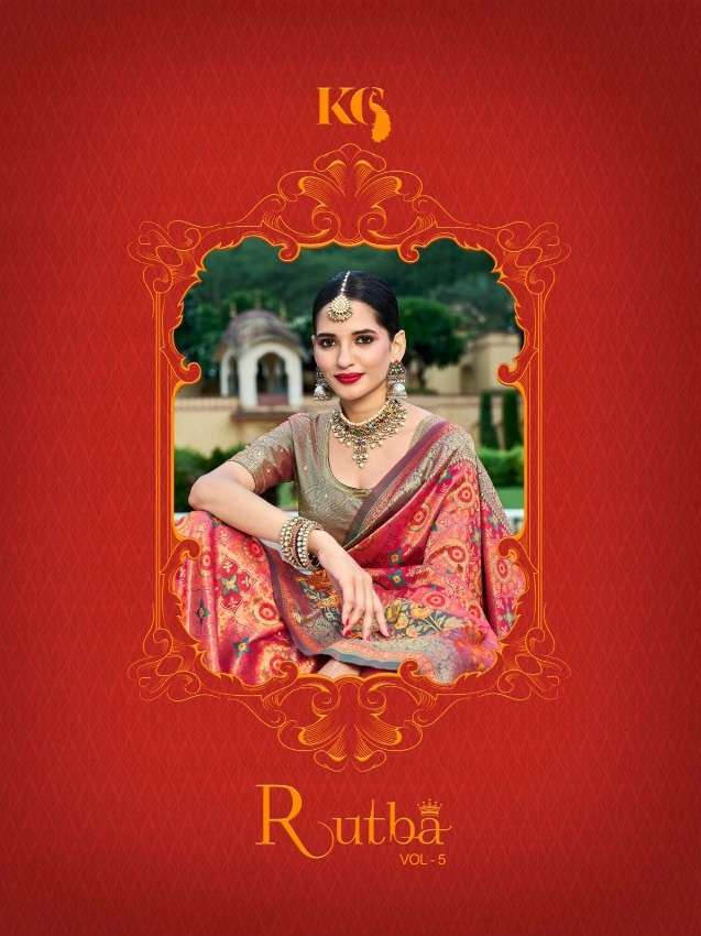 KRISHNA GOKUL RUTBA VOL-5 13434 TO 13448 SERIES INDIAN WEDDING SAREES DESIGNER COLLECTION AT WHOLESALE PRICE 3955