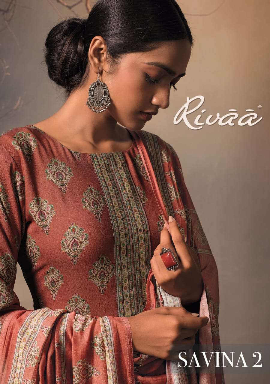 RIVAA PRESENTS SAVINA VOL-2 3743 TO 3750 SERIES EXCLUSIVE DESIGNER SALWAR SUITS COLLECTION AT WHOLESALE PRICE 3569