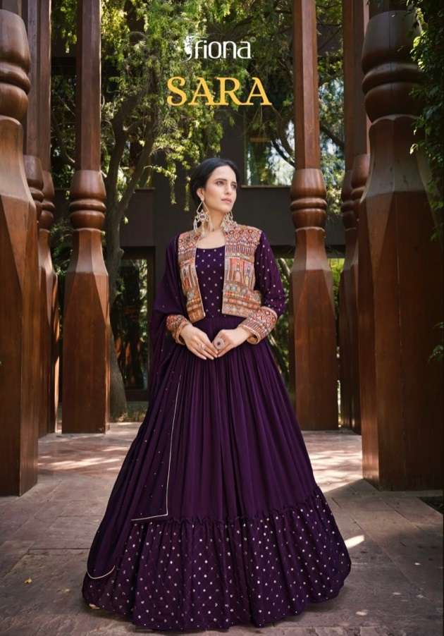 FIONA PRESENTS SARA 51091-51094 SERIES READY MADE PARTY WEAR SALWAR SUITS COLLECTION AT WHOLESALE PRICE 7383