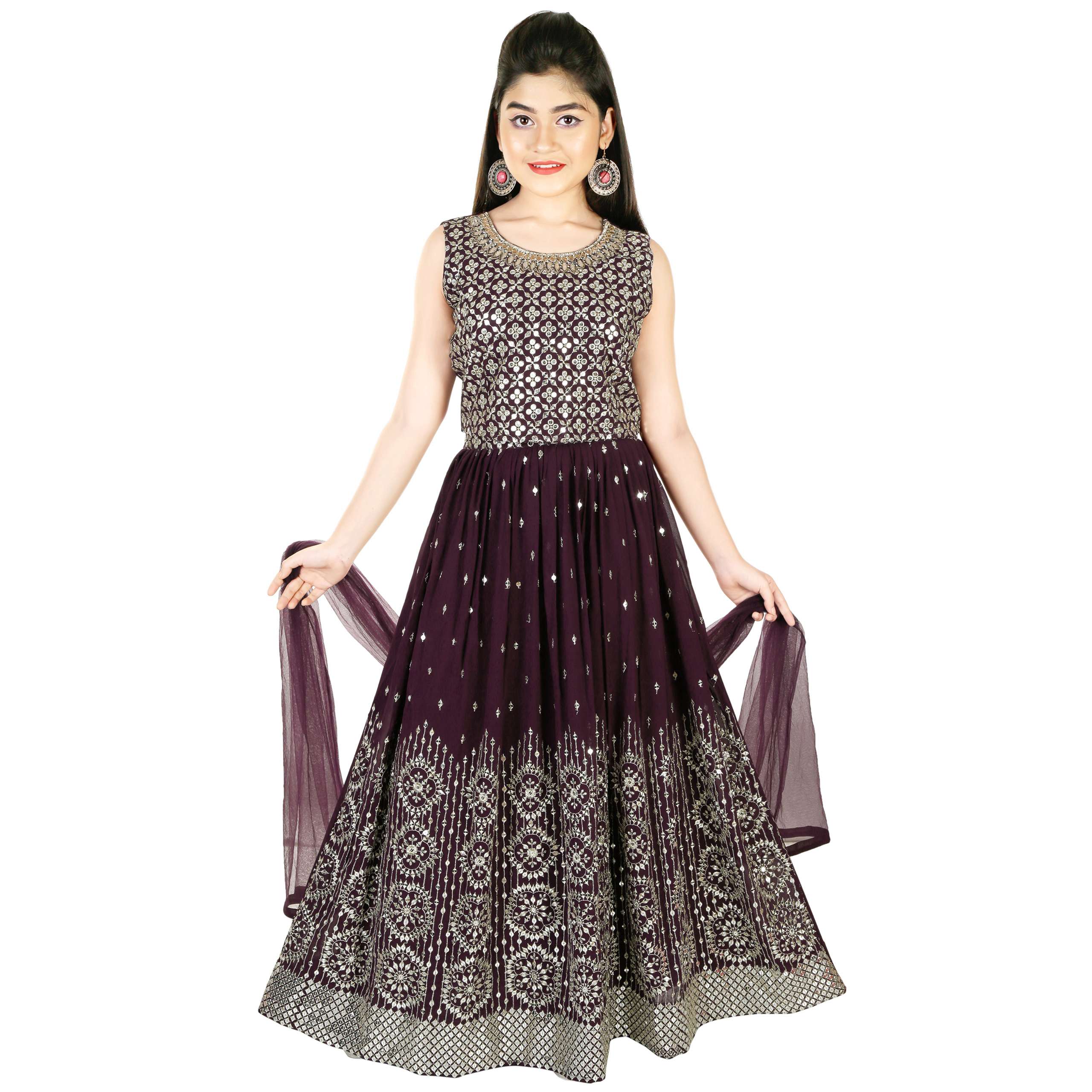 Balaji Emporium Presents Kids Wear Special Designer Indian Party Wear Anarkali Salwar Kameez Suit Girlish Dress Collection At Best Price 3020