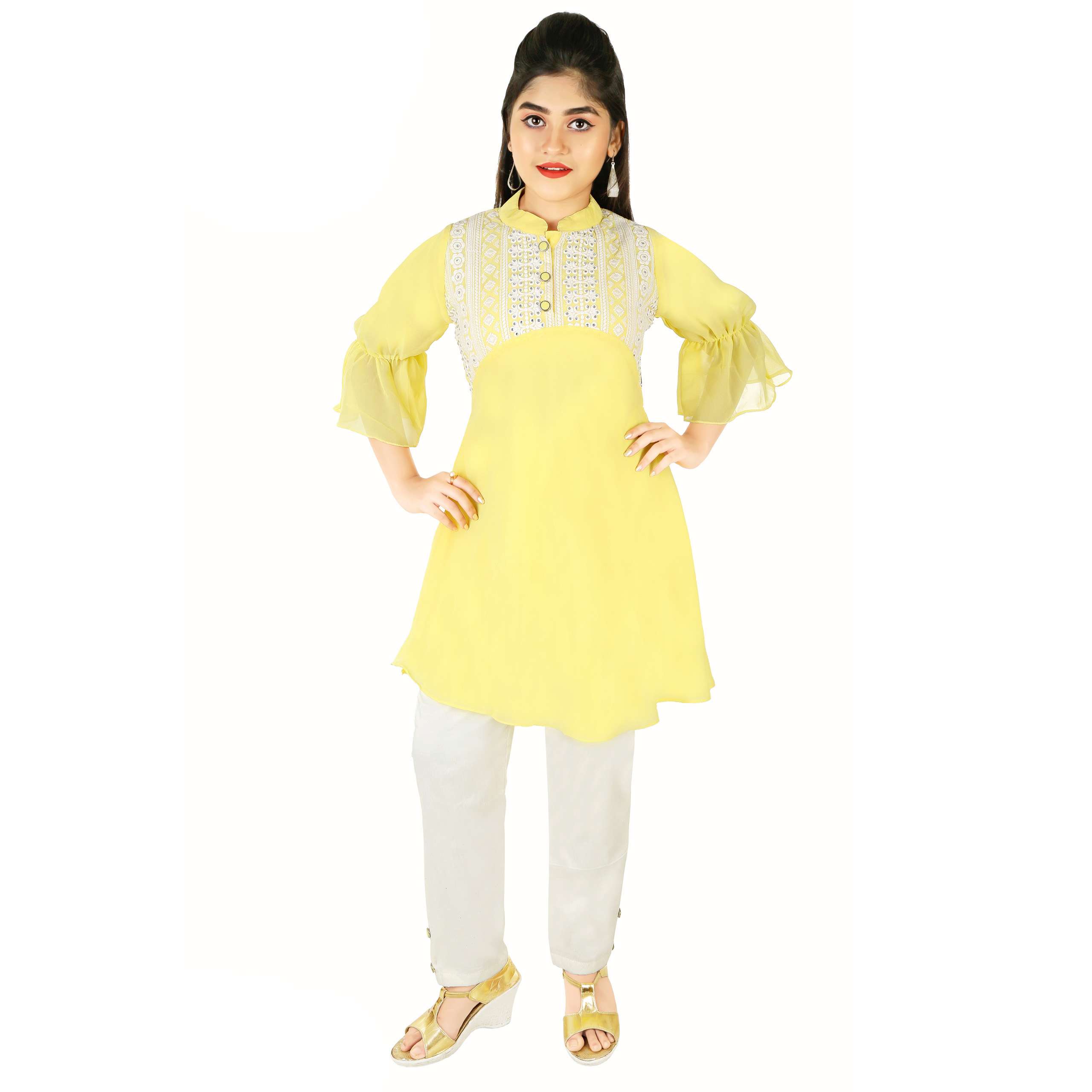 Balaji Emporium Presents Kids Wear Special Designer Indian Party Wear Salwar Kameez Suit Girlish Dress Collection At Best Price 9003