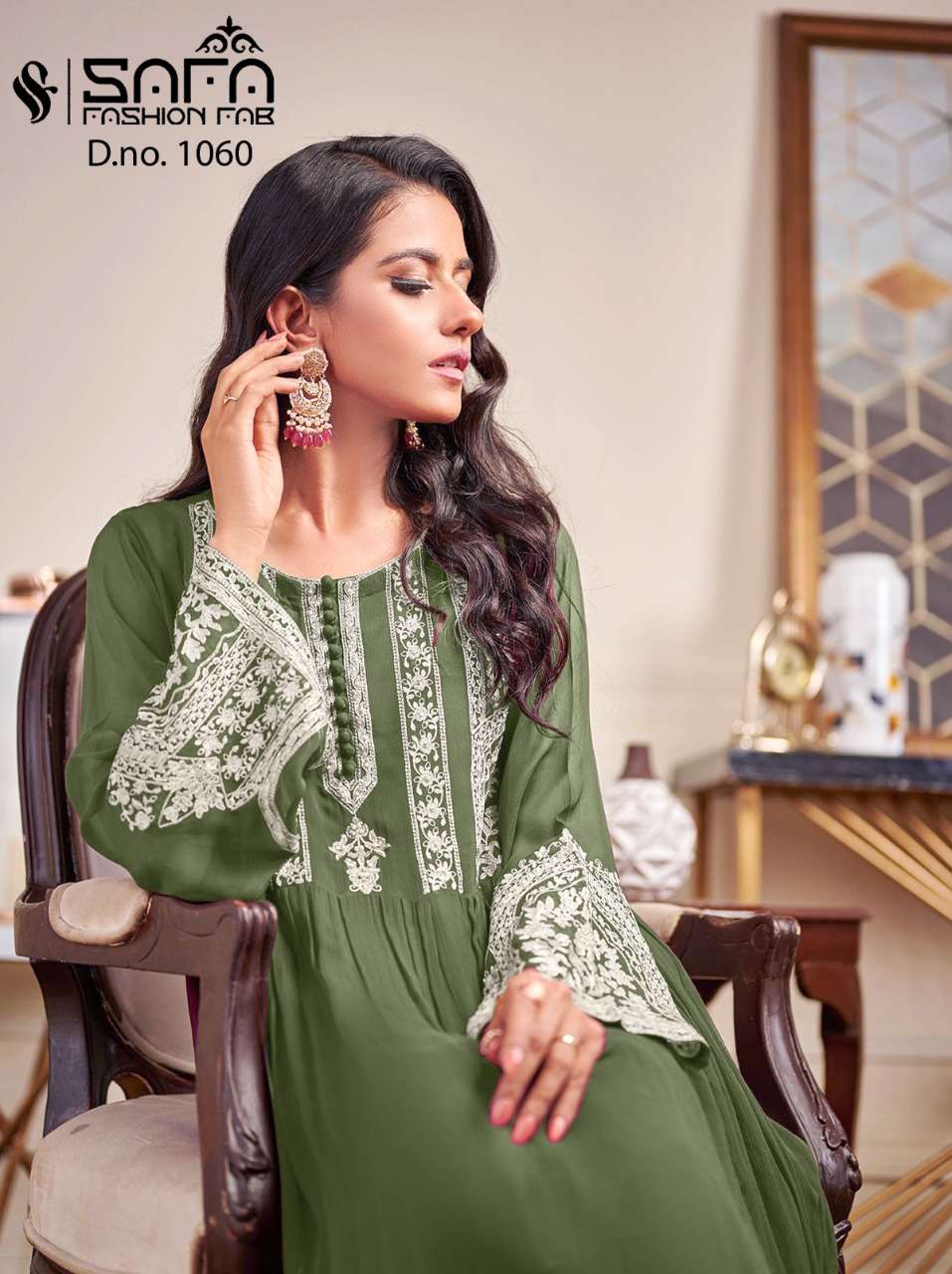 SAFA FASHION PRESENTS 1060 COLOURS GEORGETTE READYMADE PAKISTANI SUITS COLLECTION AT WHOLESALE PRICE 7876