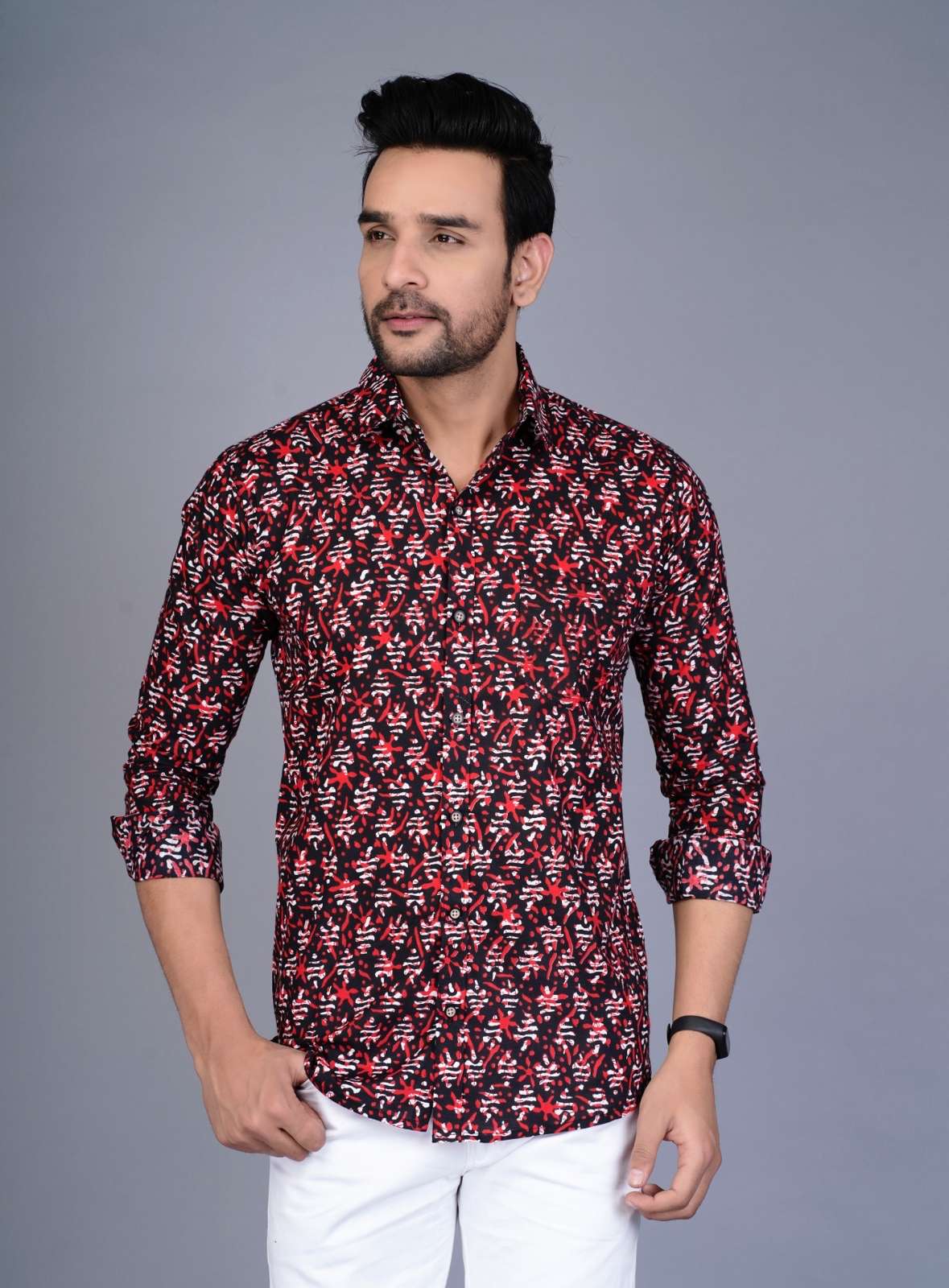 BALAJI EMPORIUM PRESENTS COTTON TRADITIONAL WEAR MENS SHIRTS COLLECTION AT WHOLESALE PRICE 475W