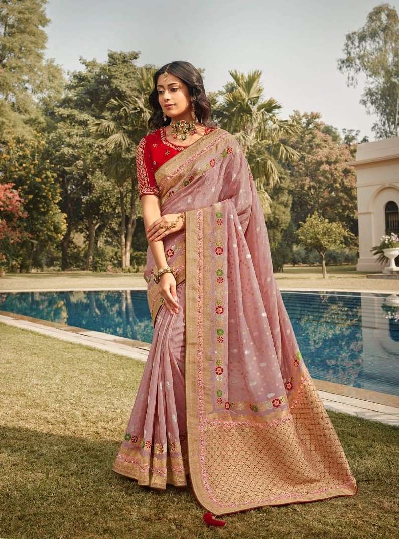 Desilook Presents Dev Priya DN 48 Indian Women Fancy Designer Party Wear Saree At Wholesale Price