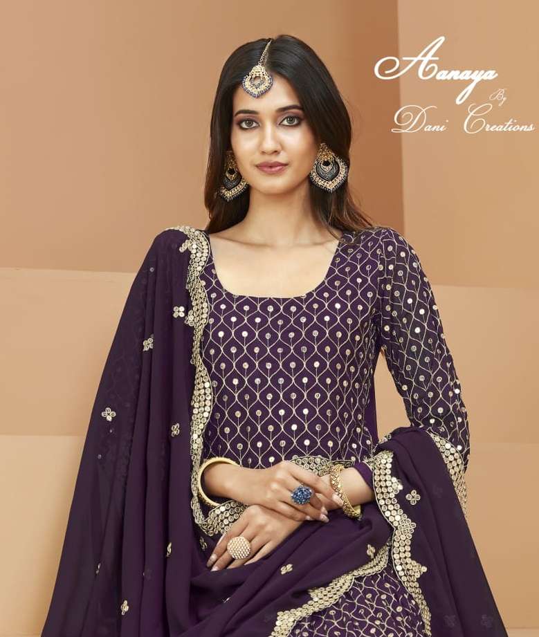 Aanaya Presents Aanaya Vol-159 D.NO-5901 to 5904 Series Indian Designer Wedding Wear Suit Collection at Best Price