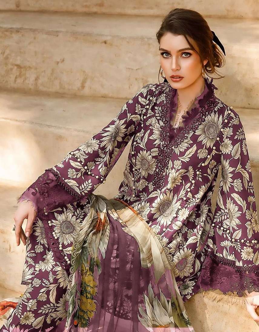 Shree Fab Presents M Print Spring Summer-23 VOL-2 D.NO-3062 to 3068 Series Pakistani Summer Casual Wear Suits Collection at Wholesale Price