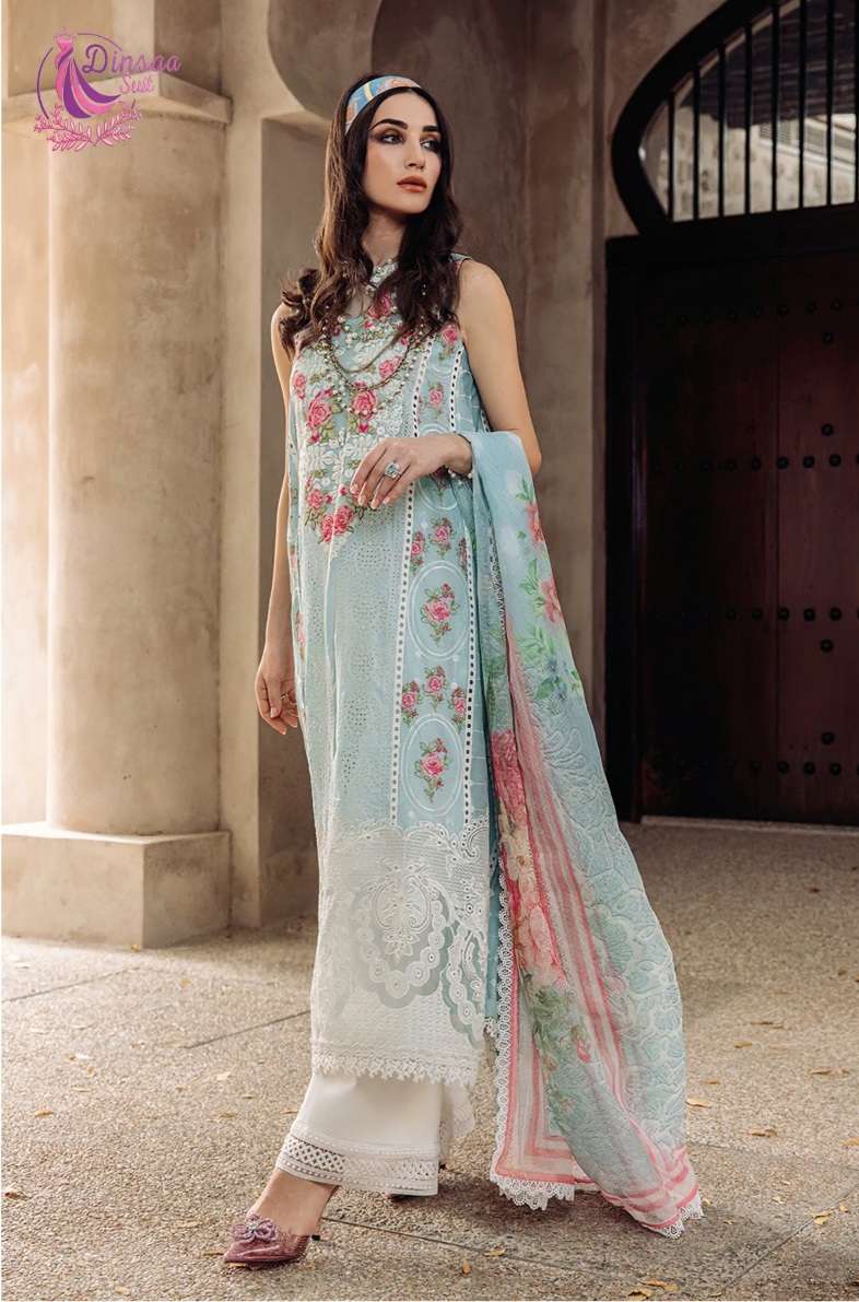 Sajawat Presents Maria B Vol-2 Series Latest Hit Designer Pakistani Suits At Best Wholesale Price