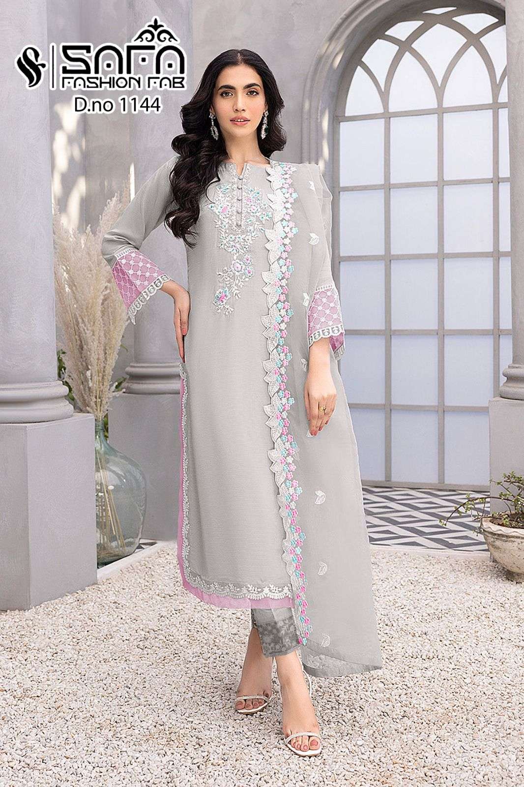 Safa Fashion Presents Letest Design 1144 Letest Designer Pakistani Suit