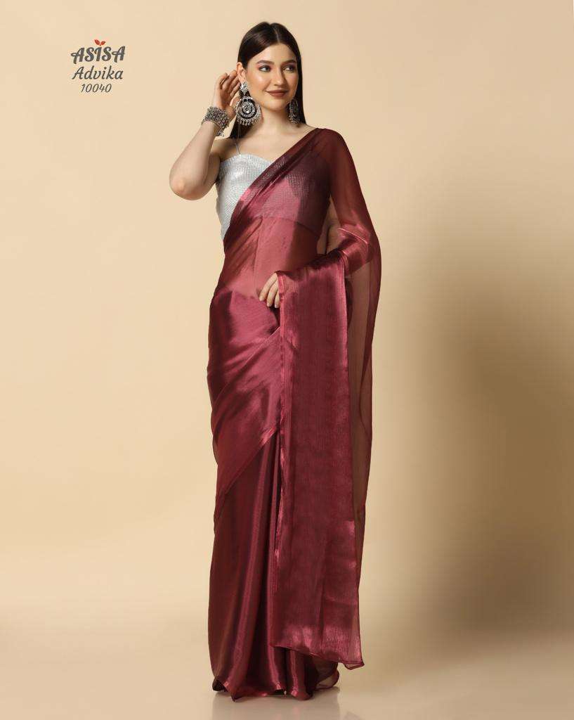 Asisa Advika Partywear Formal Silk Saree Collection