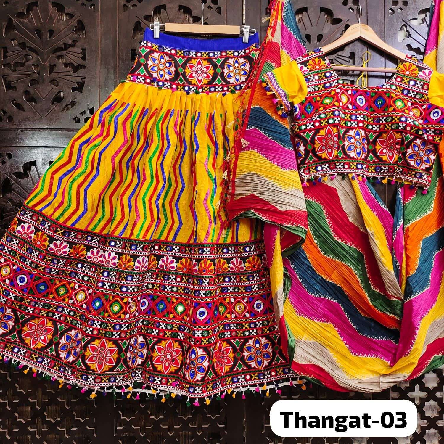 Fvd Thangat Vol-2 Traditional Cotton Festival Wear & Navratri Lehenga Choli Collection
