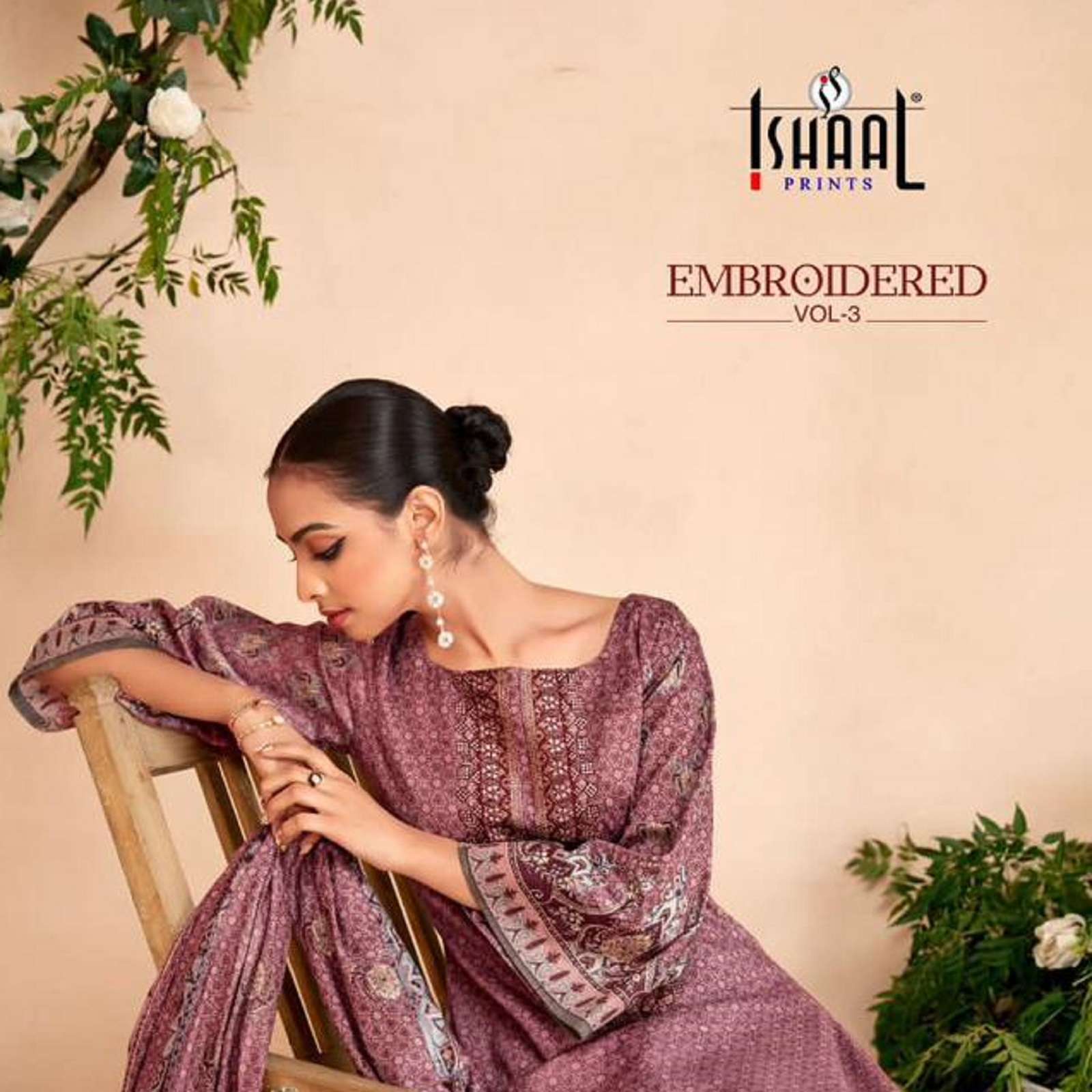 ISHAAL EMBROIDERY VOL 3 LAWN PAKISTANI SUITS