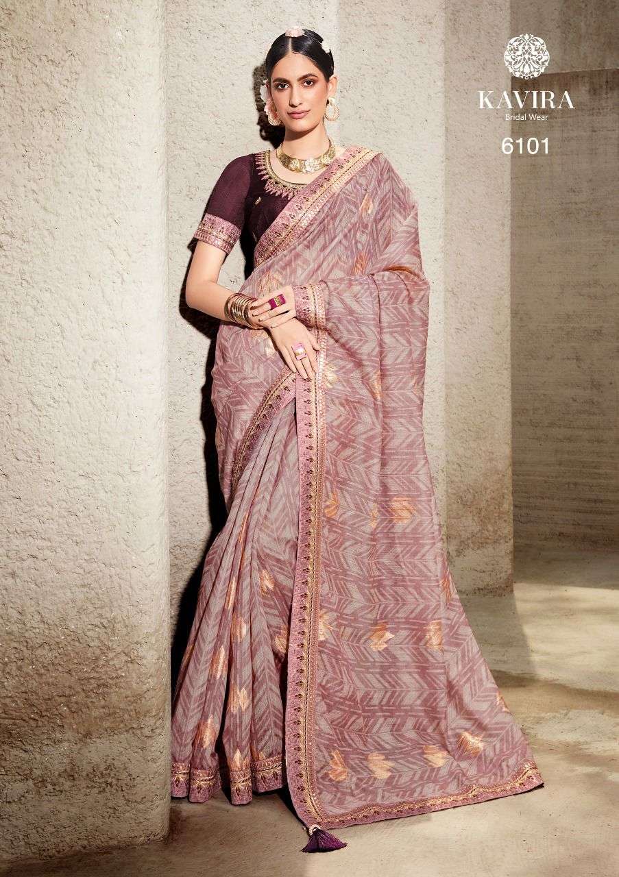 Kavira Hit Designer Fancy Festive Wear Saree Collection