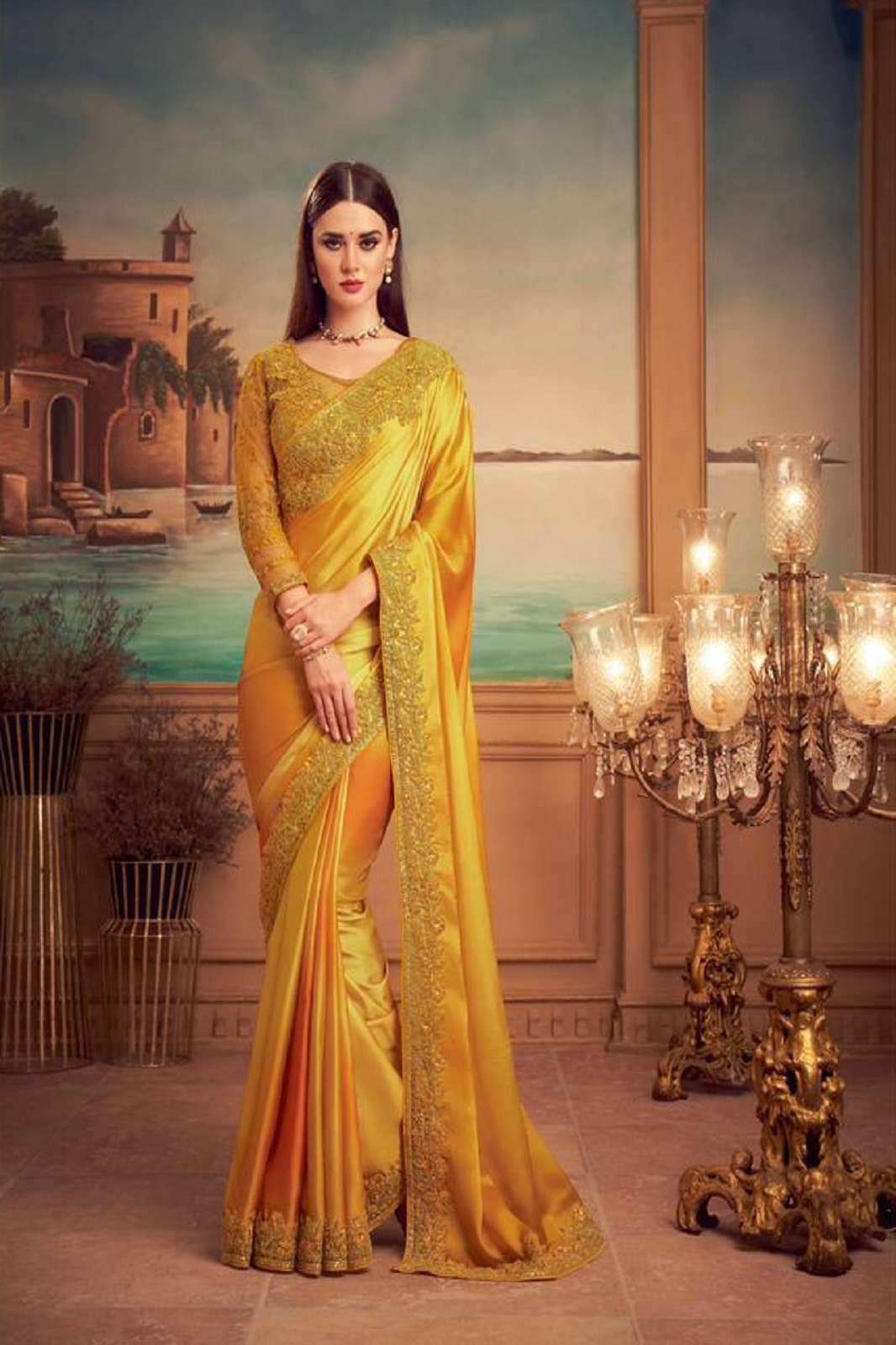 Tfh Diamond Latest Fancy Designer Partywear Wedding Wear Saree Collection