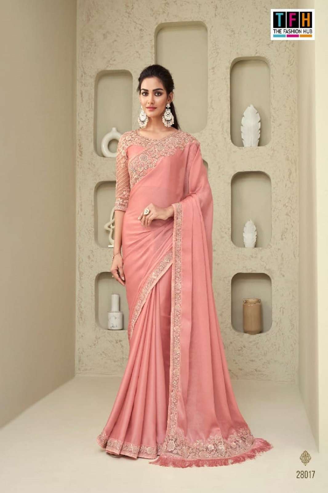 Tfh Silver Screen -18th Edition Stylish Woman Partywear, Bridal Saree Collection