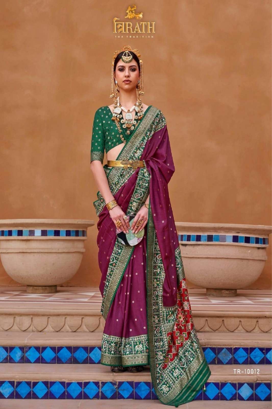 Trirath Pure Patola Vol- 1 Traditional Patola Silk Festival Wear Ethnic Saree Collection