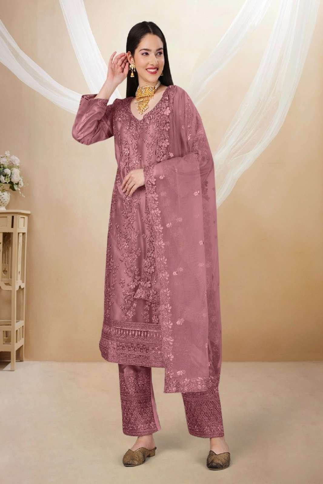Biva Ahanaa Indian Traditional Style Party Festival & Wedding Salwar Suit Collection