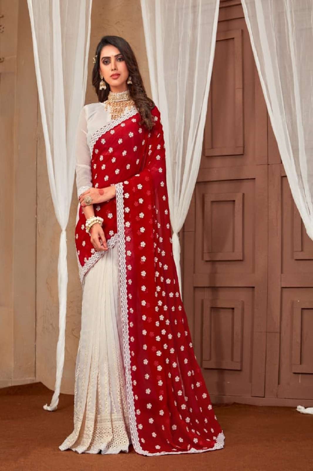 Nari Fashion Legendry Traditional Woman Party Festival & Wedding Wear Georgette Saree Collection