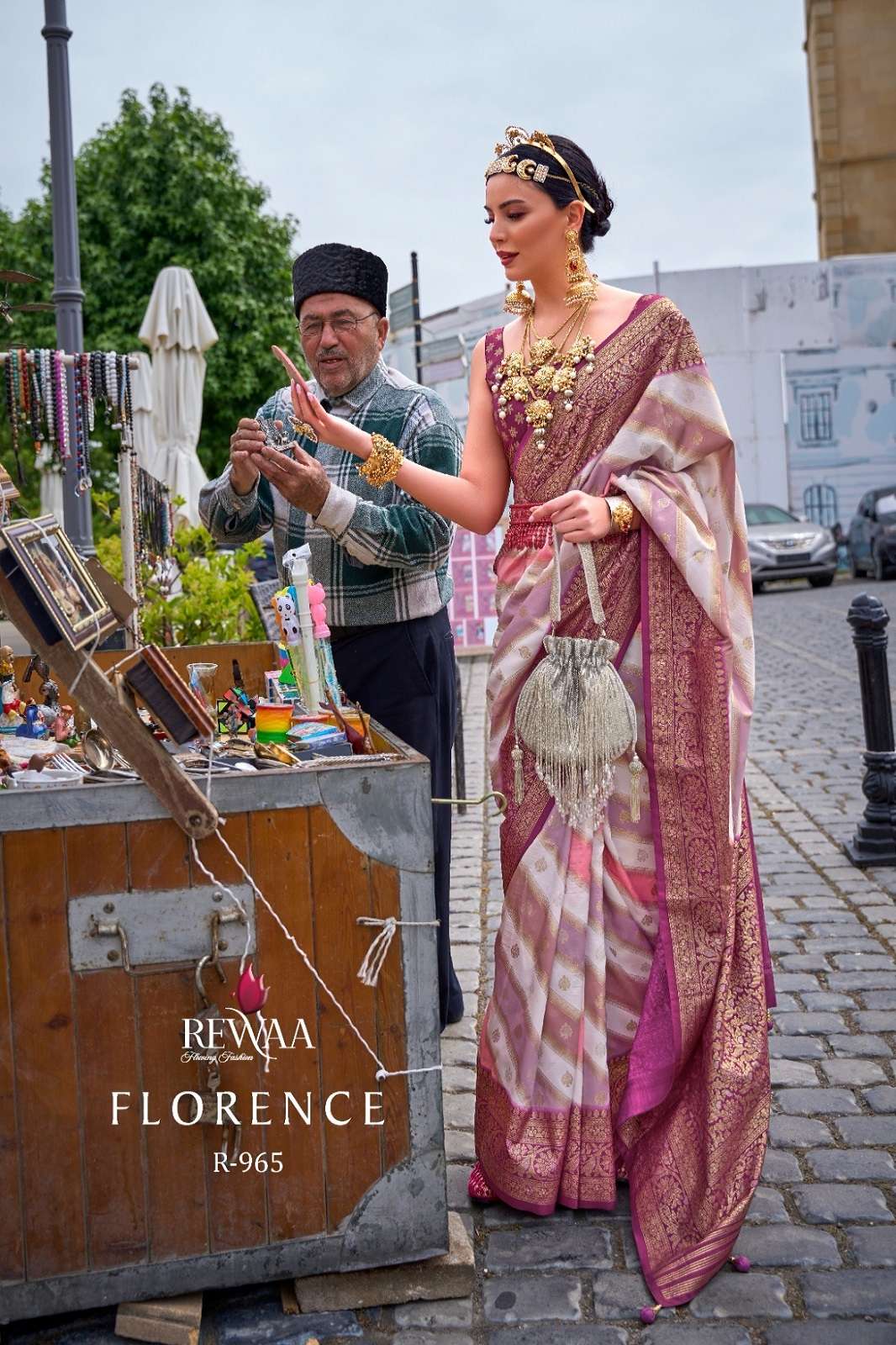 Rewaa Florence Traditional Woman Designer Festival & Wedding Wear Silk Saree Collection