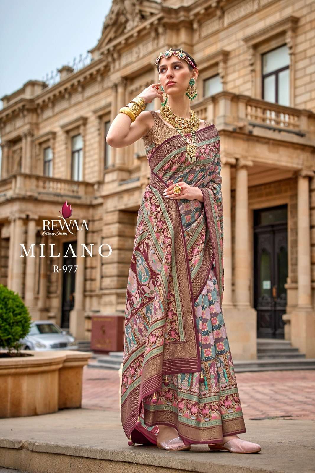 Rewaa Milano Traditional Style Festival & Wedding Wear Silk Saree Collection