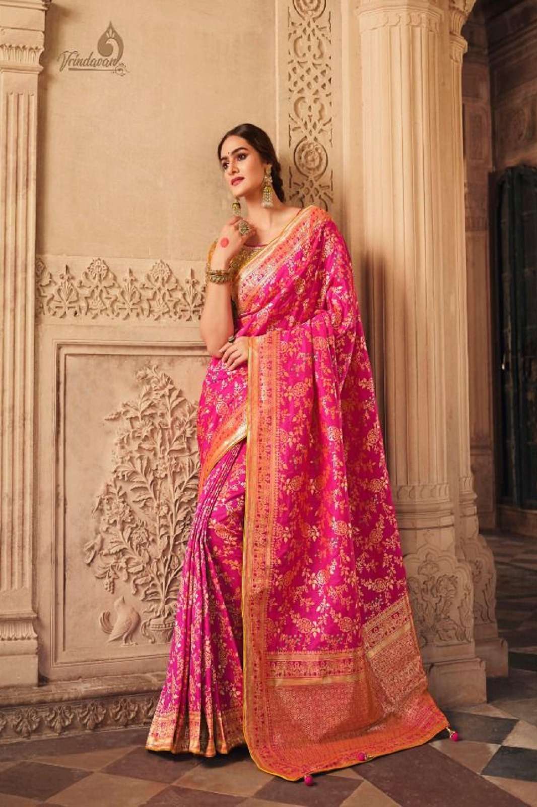 Royal D.no- 10156 Traditional Festival Party & Wedding Wear Silk Saree Collection