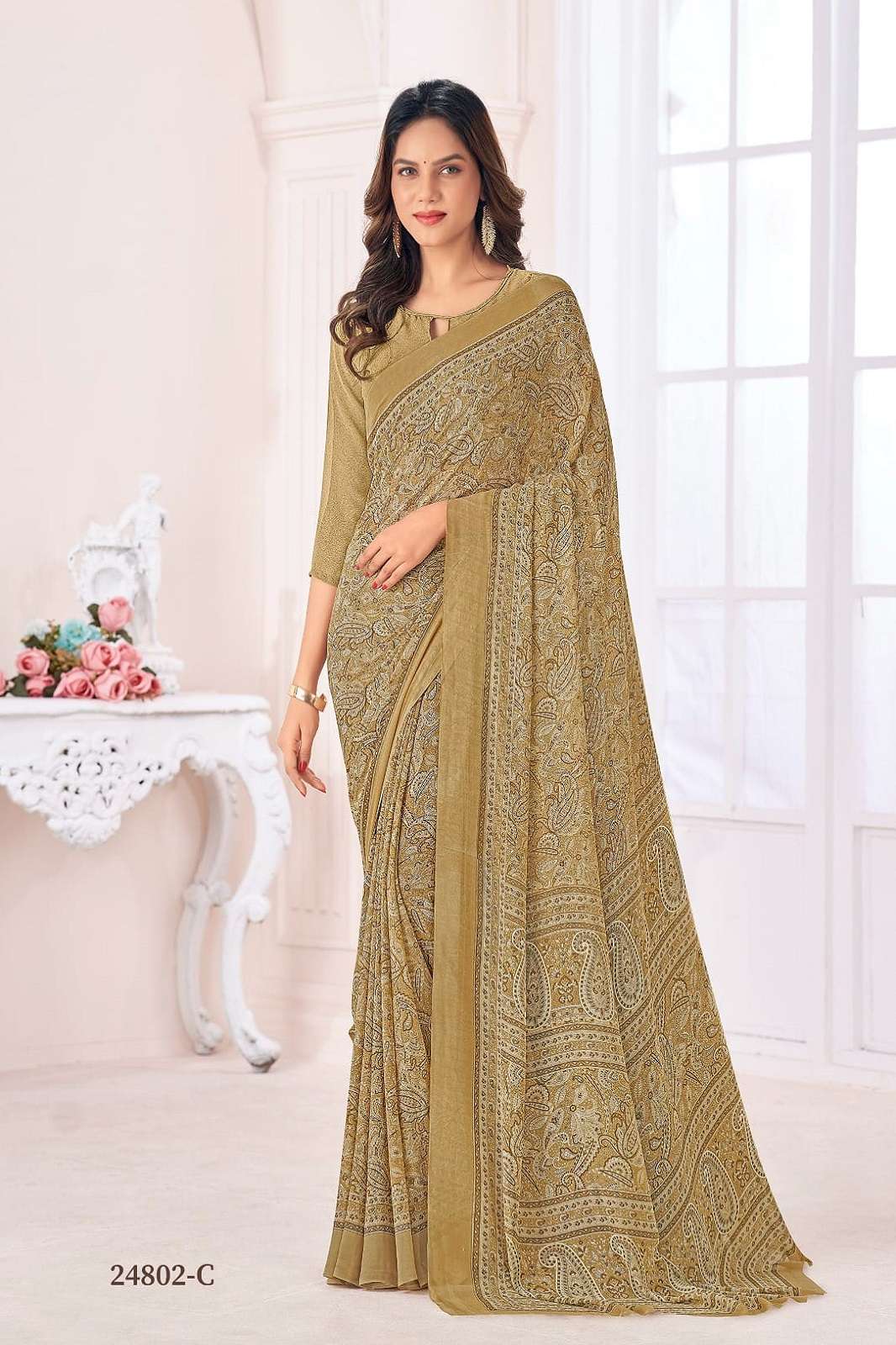 Ruchi Ragaa Georgette Vol-6 Traditional Festival & Casual Wear Georgette Saree Collection