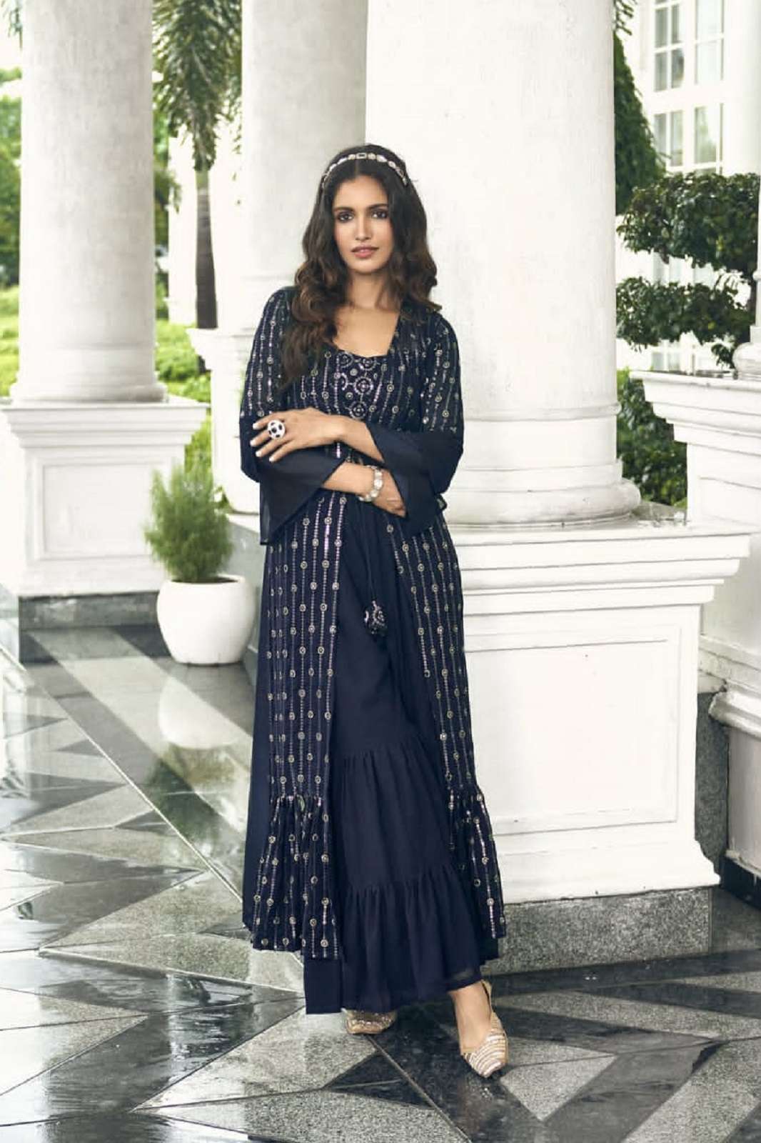 Shreematee Fashion Nuqat Ethnic Traditional Partywear Festival Cocktail Anarkali Suit Collection