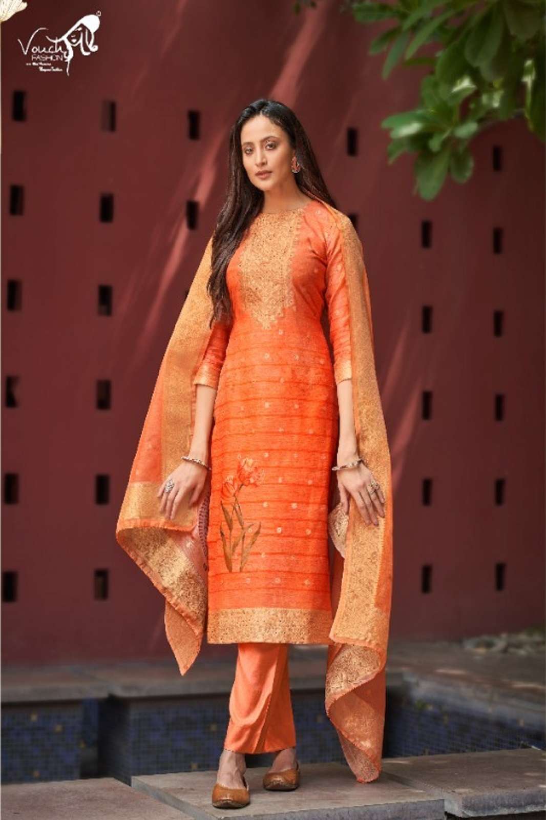 Vouch Rimjhim Traditional Woman Partywear Festival & Wedding Wear Salwar Suit Collection