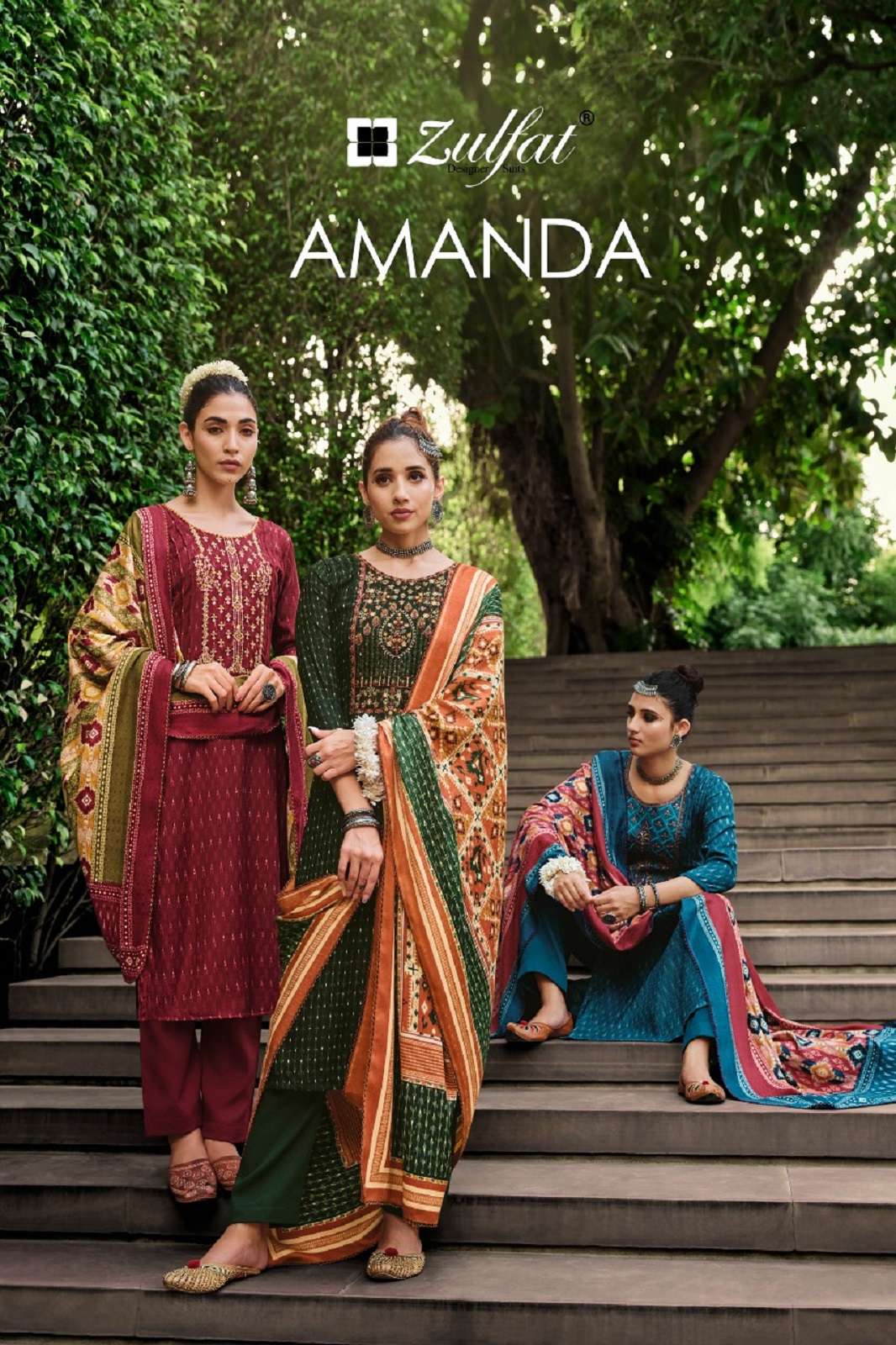 ZULFAT DESIGNER AMANDA WOOLLEN PAKISTANI COLLECTION