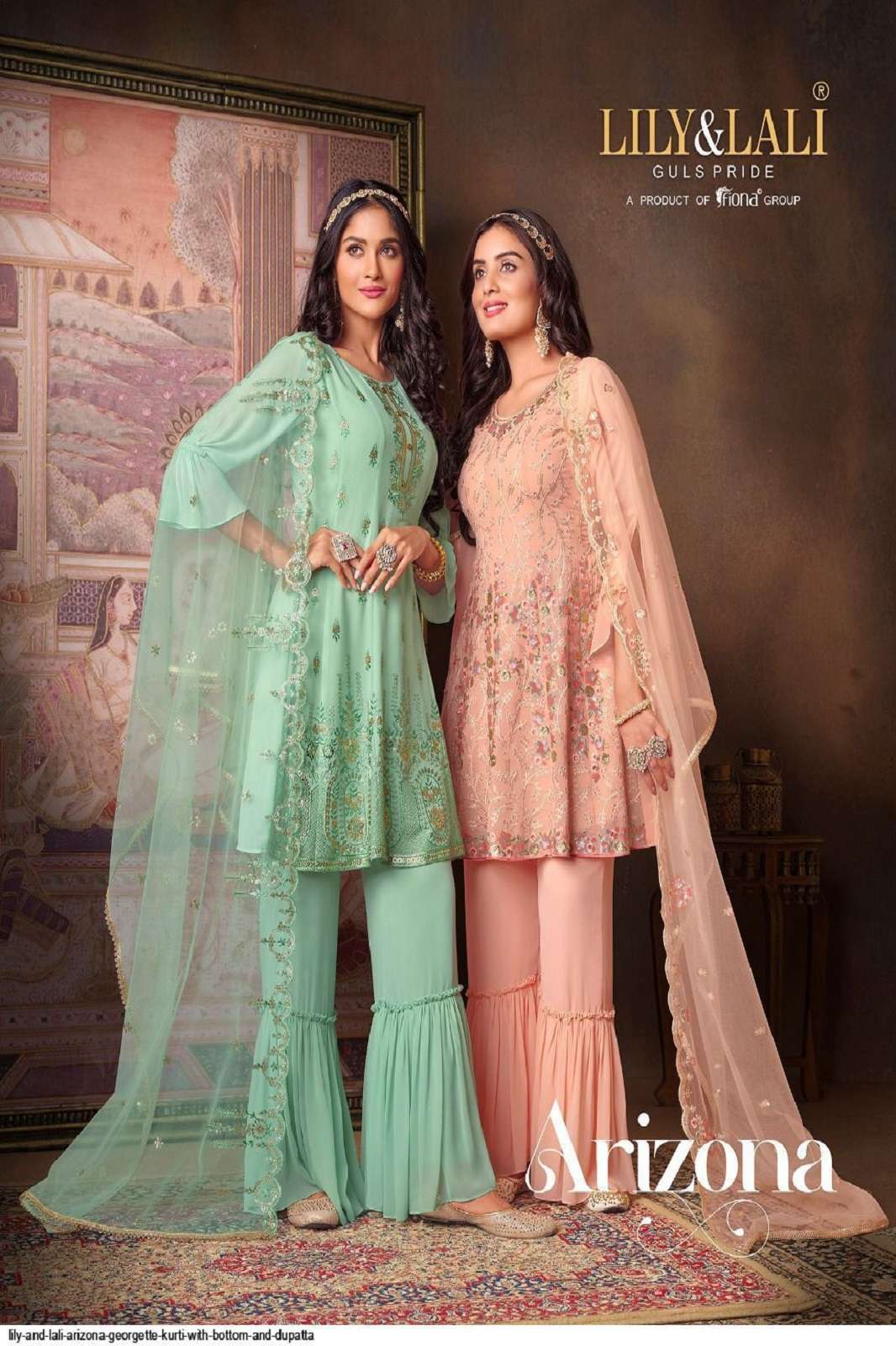 LILY AND LALI ARIZONA PARTY WEAR SHARARA SUIT