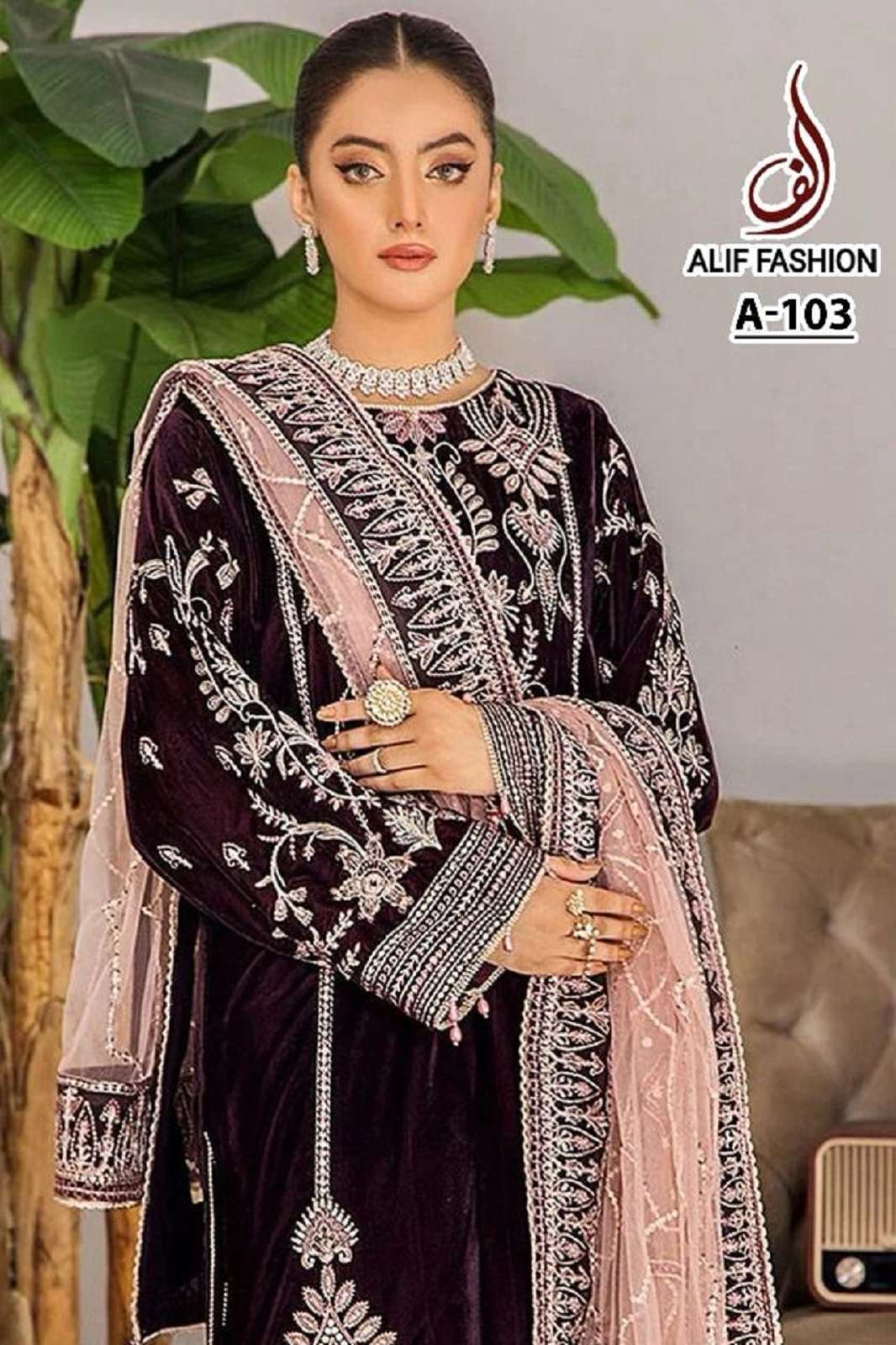 ALIF FASHION A 103 LAXURY PARTY WEAR COLLECTION