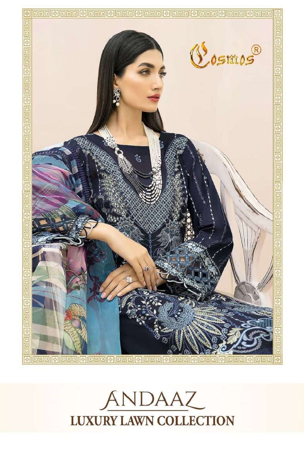 COSMOS FASHION ANDAAZ LUXURY LAWN COLLECTION