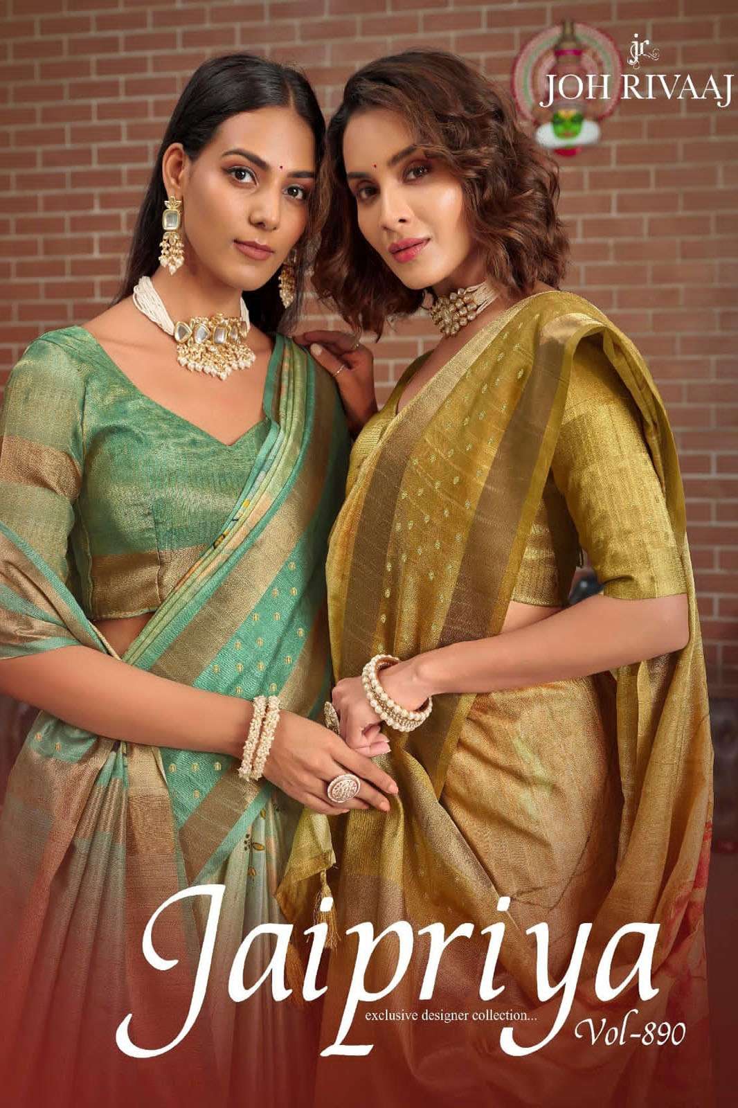Joh Rivaaj Jaipriya Vol-890 Presents Latest Designer Fancy  Chappa Silk Saree Collection For Womens