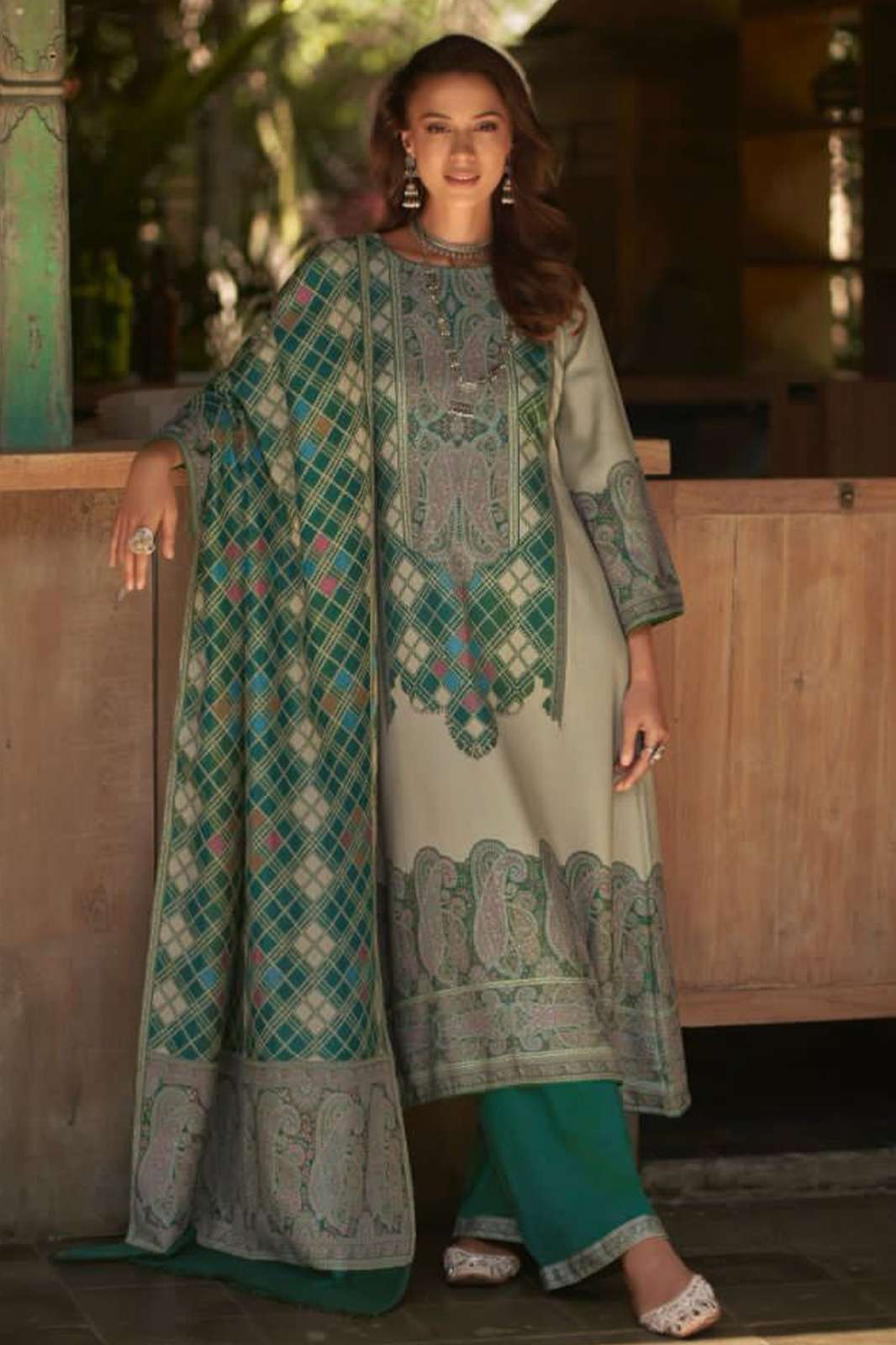   Kesar Jashn e Bahar 2 Pure Pashmina Digitally Printed  suit