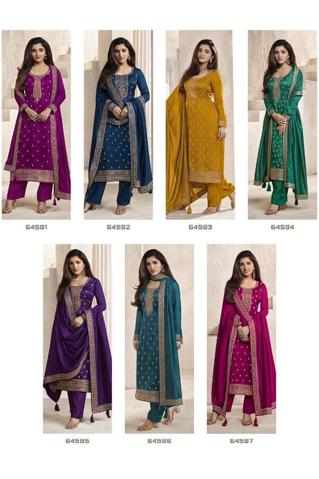 Vinay Kaseesh Aanchal Exclusive Designer Salwar Suits