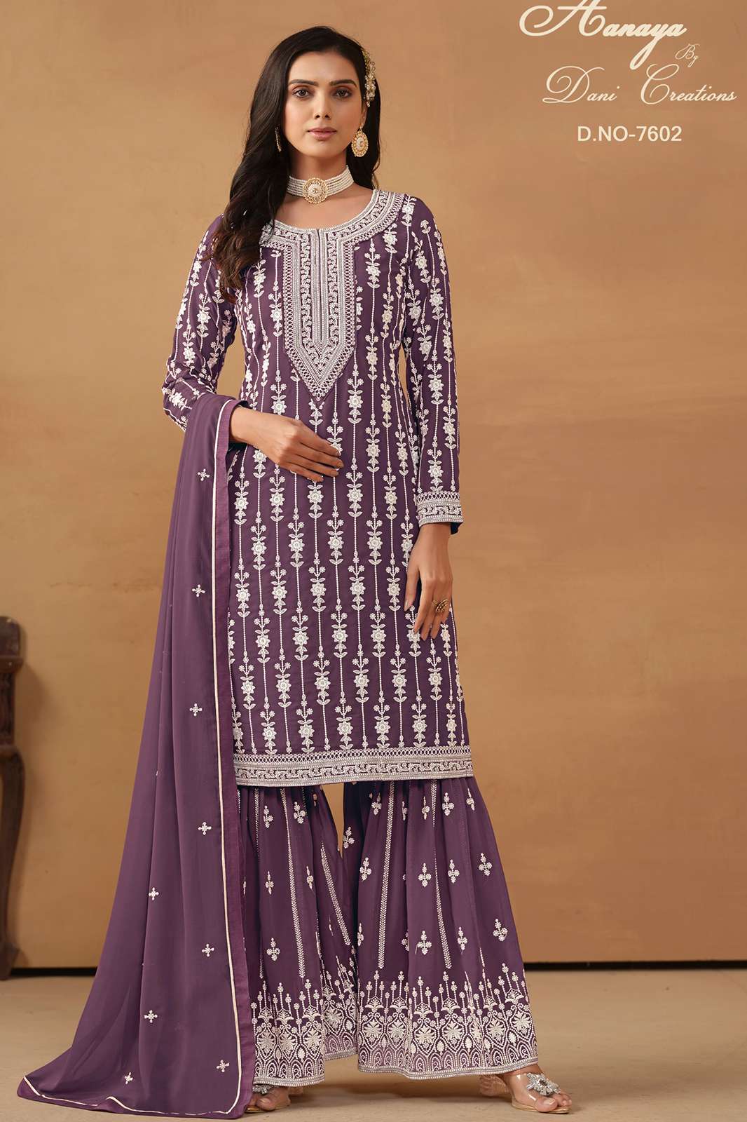 TWISHA AANAYA VOL-176 Faux Georgette Pakistani Suit in Beautiful Multicolors 